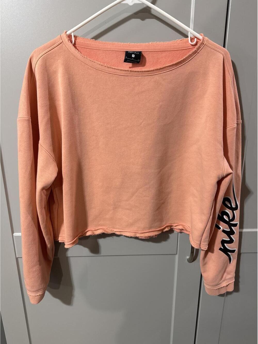 Nike Dri-FIT Peachy Keen Cropped Sweatshirt - Size S